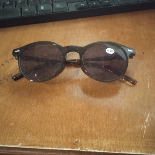 Myopia sunglasses -4.00, black