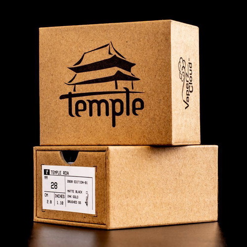 VaperzCloud Temple RDA 28mm new, black