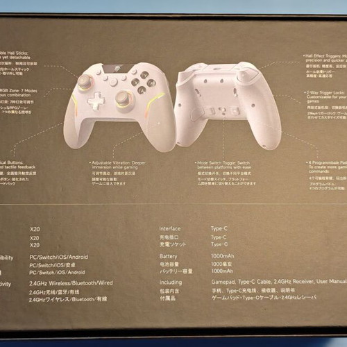 EasySMX X20 Elite wireless controller new for PC