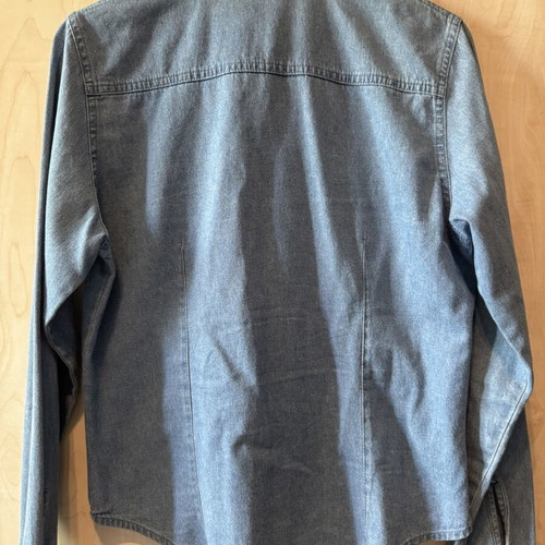 Denim shirt with rhinestones Aqua Jeans like new, size small