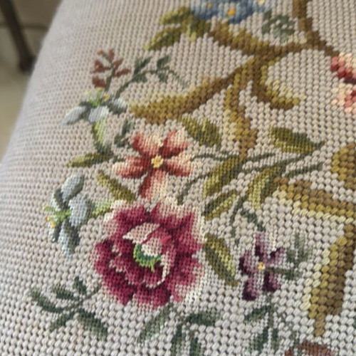 Embroidered Varagis Chairs like new