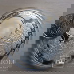  LIBERIA 2002, $1 EUROPEAN CURRENCY inlay 10 cents 1999 FRANCE, PROOF with COA