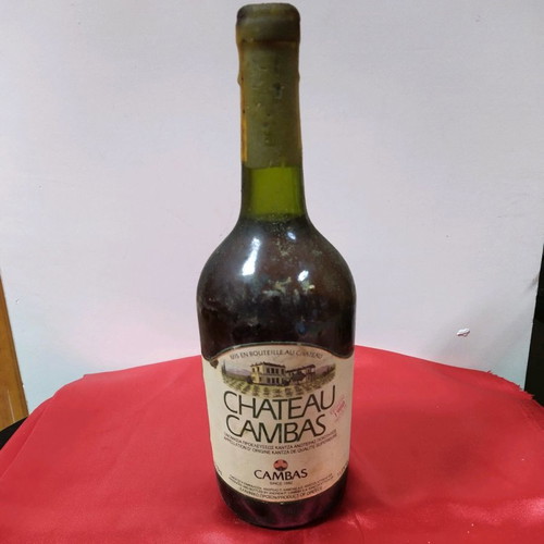 Various old and rare wine bottles