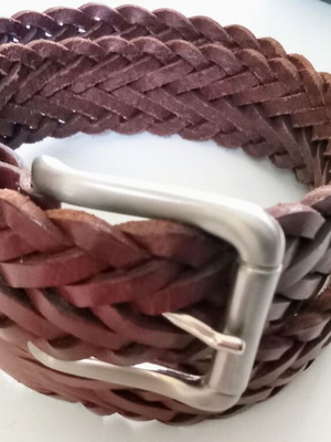 Coronel Tapiocca women's belt made of genuine leather like new, brown