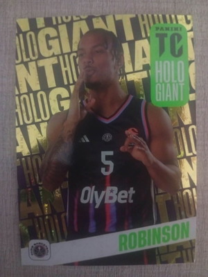 Panini Top Class 2025-2026 Holo Giant αυτοκόλλητο Justin Robinson
