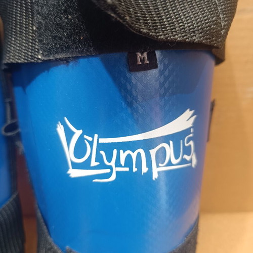 Olympus Sport Kids Karate and Taekwondo Shin Guards and Gloves Set used