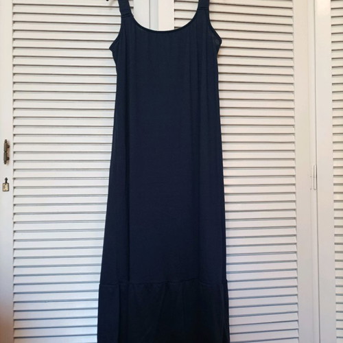 Blue maxi dress used, size L