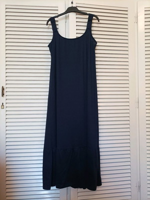Blue maxi dress used, size L