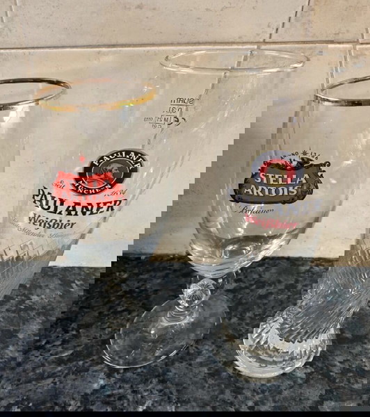 Stella Artois & Paulaner ποτήρια