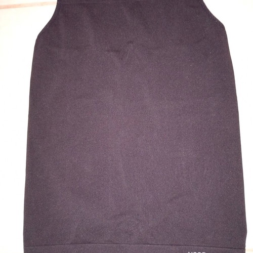 Unno women's polyester tank tops ×2, black, medium and large