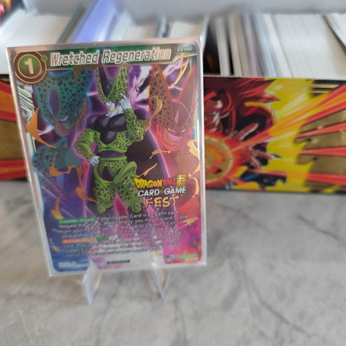 Wretched Regeneration Dragonball Super TCG card