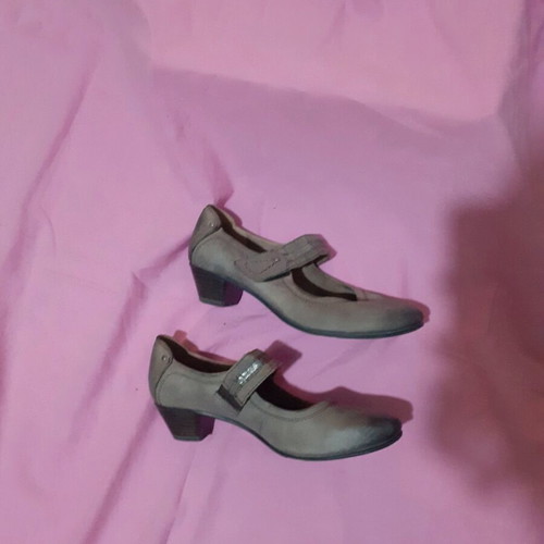 Women's shoes used, gray-elephant color, size 37.5
