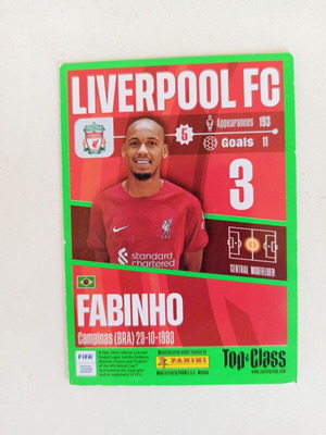 Panini FIFA Top Class Liverpool Fabinho