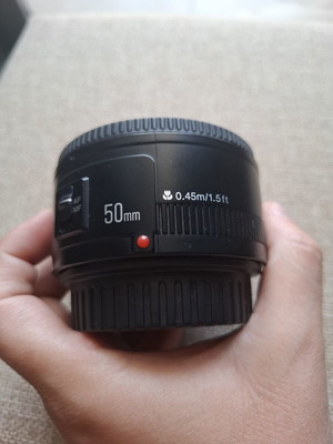 Φακός Yongnuo YN 50mm f/1.8 για Canon EF σαν καινούργιο