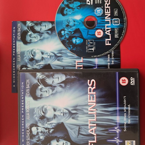 Flatliners DVD like new, action thriller 1990