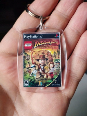 Lego Indiana Jones The Original Adventures PS2 keychain