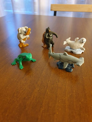 Kinder Surprise Natoons σαν καινούργια φιγούρες
