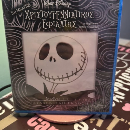 The Nightmare Before Christmas Blu-Ray, Greek edition with subtitles