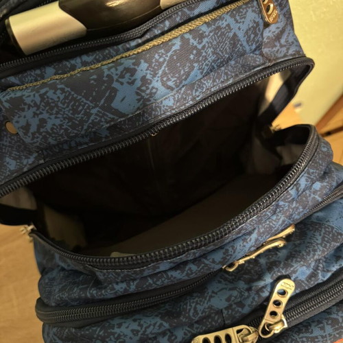 Polo trolley backpack like new with multiple compartments
