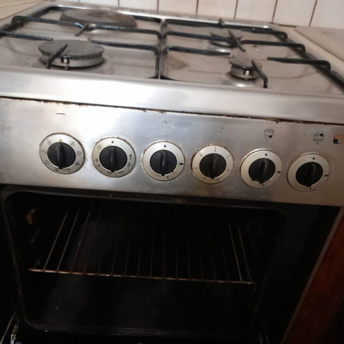 Technogas Professional Inox Dual Fuel Kitchen Stove used