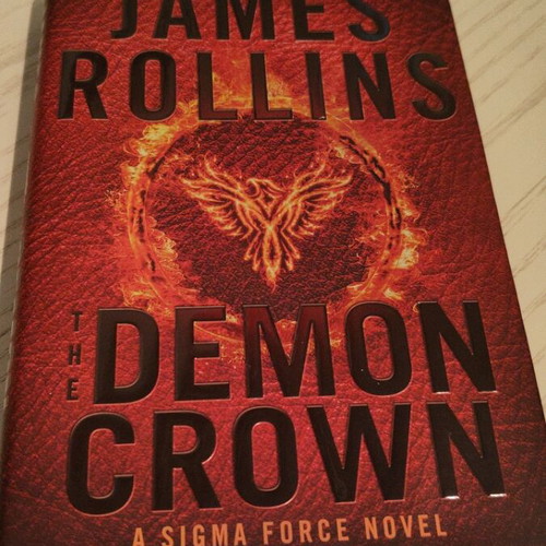 James Rollins The Demon Crown hardcover book