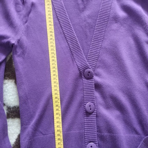 Purple short cardigan S.Oliver like new, size XS