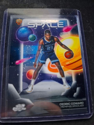 Topps Cosmic Chrome κάρτα rookie Cedric Coward Space Walk Refractor