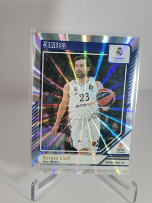 Κάρτα Panini Donruss Euroleague Sergio Llull 2024-25 σαν καινούργια