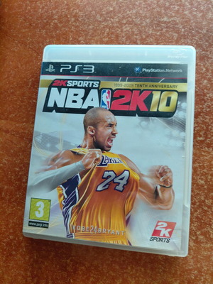 Nba 2K10 PS3 game like new, complete