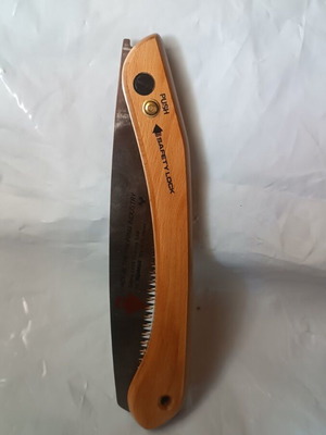 Πριόνι κλάδου TopMan σπαστό με ξύλινη λαβή 210mm καινούργιο