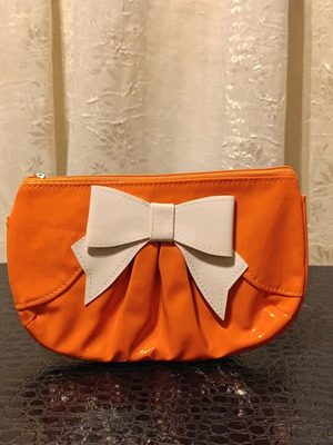 Neseser new white and orange