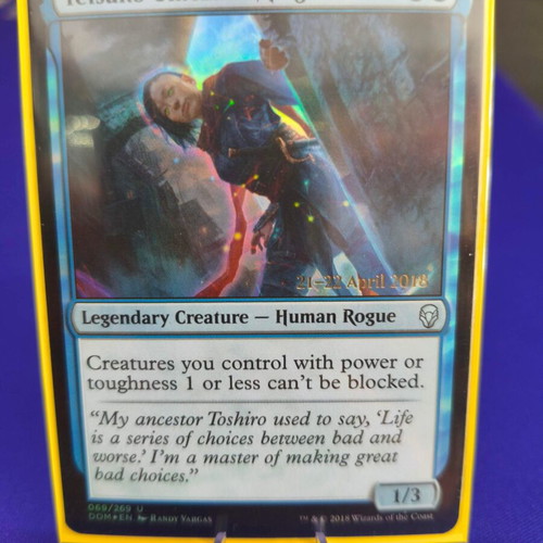 Magic the Gathering Tetsuko Umezawa, Fugitive foil card like new