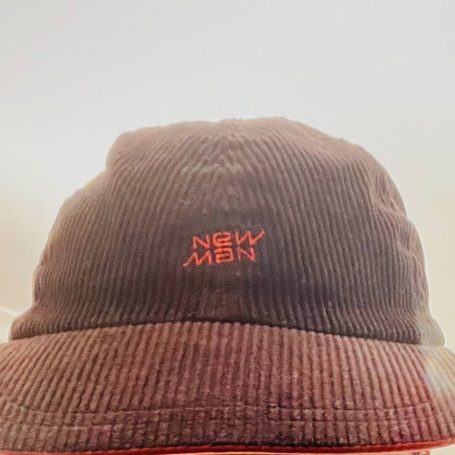 New Man winter hat like new, brown, size 2