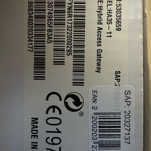 ISDN Hybrid Access Gateway HA35-11 new, router with SIM and Wi-Fi