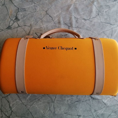 Veuve Clicquot City Traveller champagne bag used with box 2012