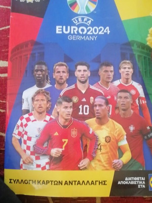 Euro 2024 Match Attax Lidl album like new