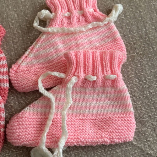 Handmade socks and slippers new, pack of 4 pairs