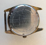 Laora vintage mechanical men's wristwatch with date and Incabloc