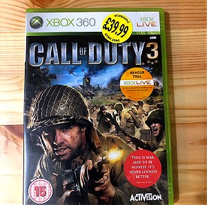 Xbox 360 Call of Duty 3 αγγλικό