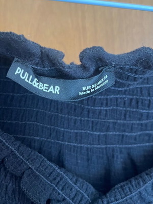 Pull&Bear blouse off-shoulder black, like small, like new