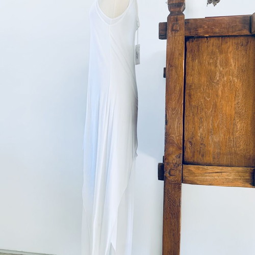Ioanna Kourbela white circle dress, two-piece