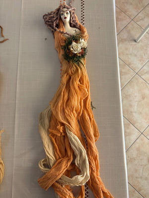 Decorative doll like new