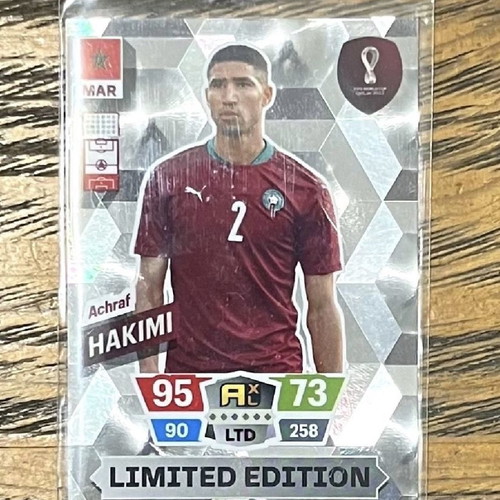 Qatar 2022 limited edition cards used, set of 5