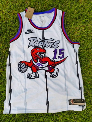 Μπλούζα μπάσκετ Vince Carter Raptors μέγεθος XL