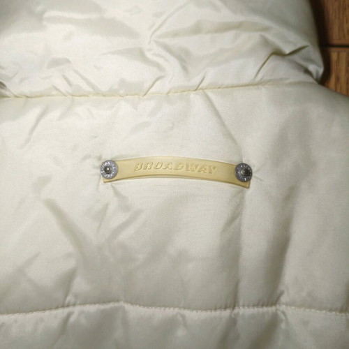 Broadway white winter jacket small like new