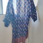 Floral kimono Mango like new, summer vest with fringes