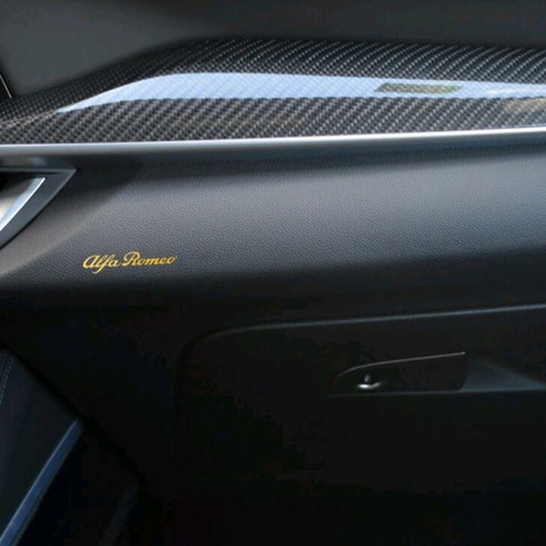 Alfa Romeo metallic stickers new, pack of 5 pieces