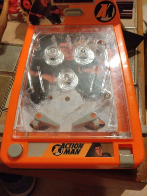 Action Man Pinball επιτραπέζιο παιχνίδι σαν καινούργιο, δεκαετία '90