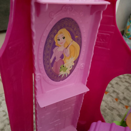 Rapunzel Tower Playset like new