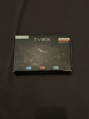 4K Android TV Box, sealed, includes remote and HDMI